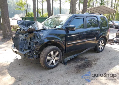 2013 Honda Pilot Touring из США, поврежденный, VIN 5FNYF3H96DB011470